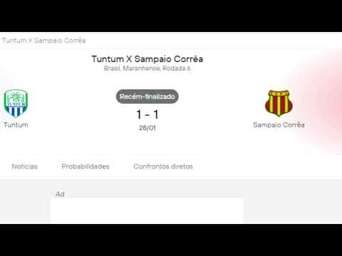 CAMPEONATO MARANHENSE| Tuntum x Sampaio Corrêa
