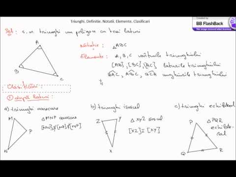 Triunghi, definitie, notatii, elemente