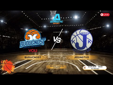 Kadeti Milsped F4 | KK Budućnost vs KK Jedinstvo | polufinale | LIVE
