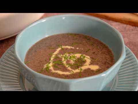 Creamy Mushroom Soup | Easy Healthy Homemade Soup Recipe