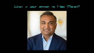 What's your opinion to @nealmohan?