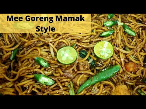 Mee Goreng Mamak | Fried Noodles | Malaysian Street Food Recipe