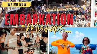 Carnival Sunrise Embarkation Chaos! Crowds, Broken Key Card & MDR Disappointment 🚢🥴