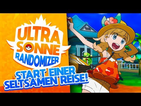 START einer SELTSAMEN REISE! 🌞 01 • Let's Play Pokémon Ultra Sonne Randomizer