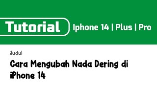 Download lagu How to Change Ringtone on iPhone 14 mp3