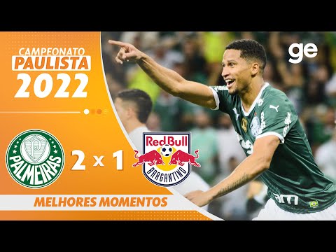 PALMEIRAS 2 X 1 BRAGANTINO | MELHORES MOMENTOS | SEMIFINAL PAULISTA 2022 | ge.globo