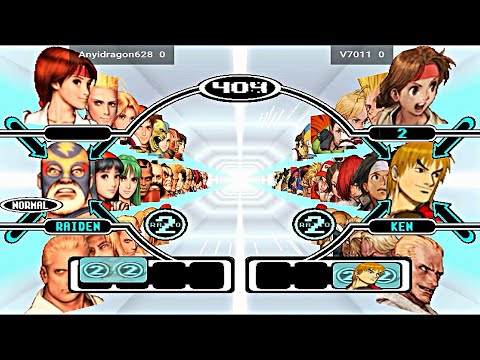 Capcom Vs. SNK Millennium Fight 2000 - Anyidragon628 vs V7011