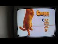 Closing To Garfield The Movie DVD 2004