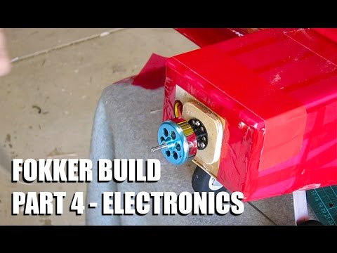 Fokker Dr 1 build Part 4 - Electronics