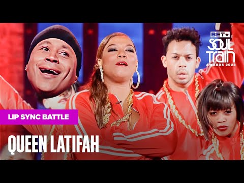 Queen Latifah Kills LL Cool J's "Rock The Bells" Performance | Soul Train Awards '23
