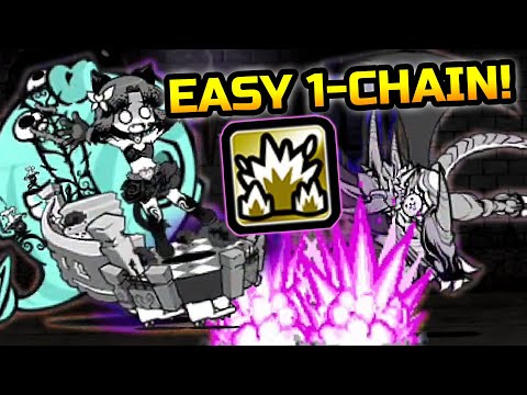 Floor 47 Bahamut Chain with EXPLOSION! Heavenly Tower - The Battle Cats