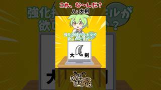 【モンハン】この武器種、な～んだ？【アキネイタークイズ】