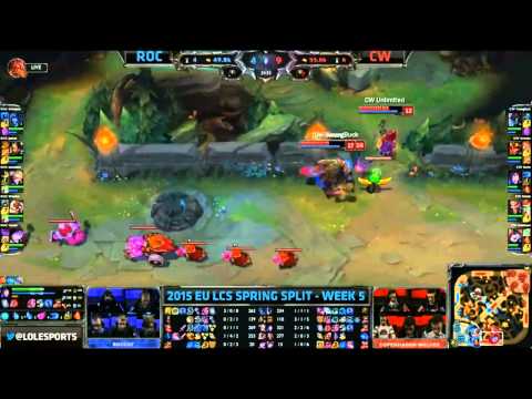 ROCCAT vs Copenhagen Wolves - HIGHLIGHTS - EU LCS Spring 2015 - W5D1 - Season 2015 - LoL