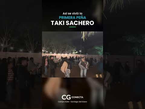 Así se vivió la primera Peña Taki Sachero · Campo Gallo #Shorts
