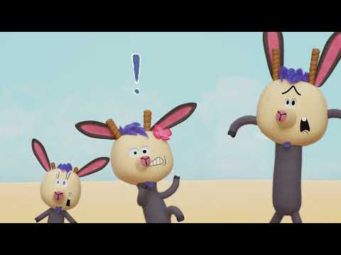 Snipp, snapp, snute, bussen er i rute! Bukkene Bruse i Bjørneparken!