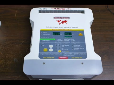 Sterling Power Pro Charge Ultra and ProMariner ProNautic Battery Chargers