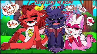 Rabie Baby X Simon Smoke's Crush On Poe┃Poppy Playtime Chapter 4┃Comic Dub