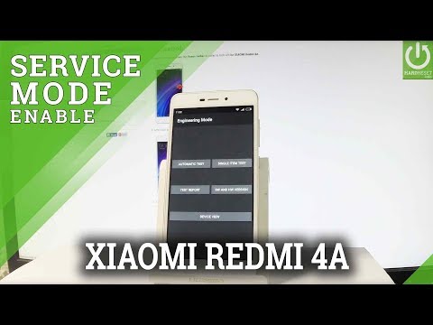 Engineering Mode in XIAOMI Redmi 4A - Open Hidden Mode