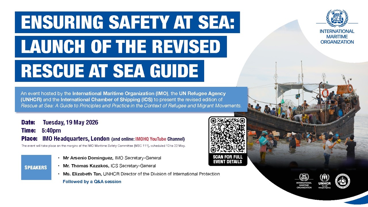 Side event for the presentation of the Rescue at Sea