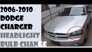 2006-2010 Dodge Charger Headlights: Halogen vs. HID, Moisture Fixes