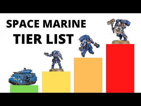 Space Marine Tier List - Strongest Codex Datasheets and Best Units