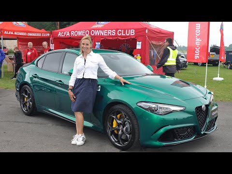 Vicki Butler-Henderson talks about the Alfa Romeo Owners Club at National Alfa Day 2021