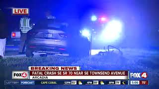 Crash leaves one dead in Arcadia