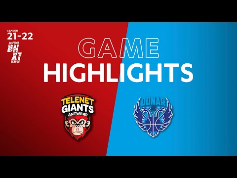 GAME HIGHLIGHTS | Telenet Giants Antwerp vs Donar Groningen (NL)