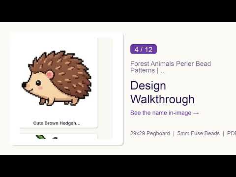 Deer Perler Bead Patterns
