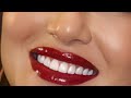 Bollywood Actress Sunny Leony Lips Closeup Sunnyleone