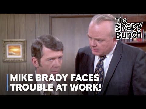 Mike Brady Faces Trouble at Work