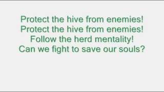 Billy Talent-Worker Bees (lyrics)