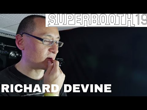 Superbooth 2019 - Richard Devine on MODX and Modular