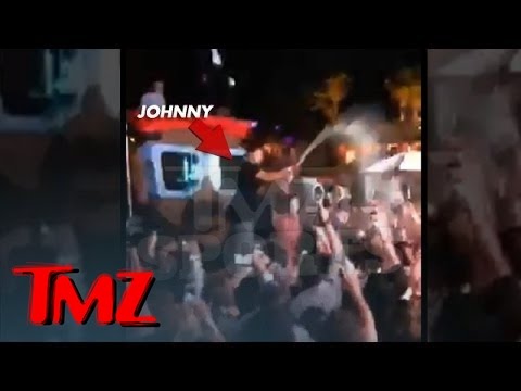 Johnny Manziel -- CHAMPAGNE RAINSTORM ... In Vegas Nightclub | TMZ