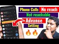 How to make your call not Reachable || Call not reachable advance setting@TechinHindi