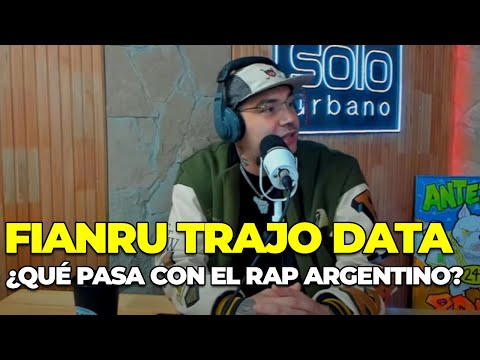 FIANRU en ANTEZANA 247: ¿Qué es REPRESENTAR en el RAP ARGENTINO?