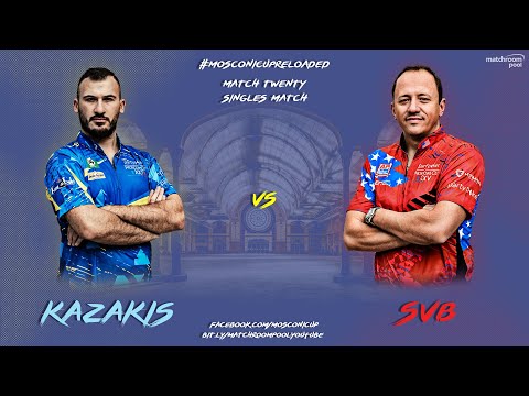 Alex Kazakis vs Shane Van Boening | 2018 Mosconi Cup