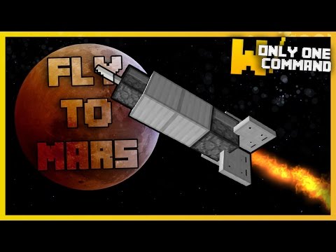 TheRedEngineer - New Dimension in Minecraft: FLY TO MARS With Only One Command!