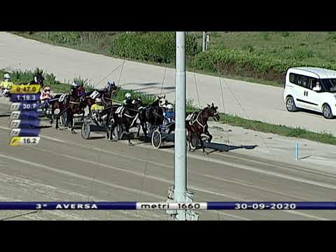 Aversa trotto 30 Settembre 2020 - 3° Corsa