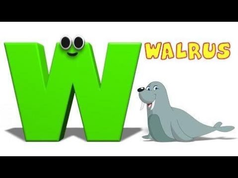 Phonics Letter- W song Kids Tv Nursery Rhymes S01EP193 • kids cartoon 2017