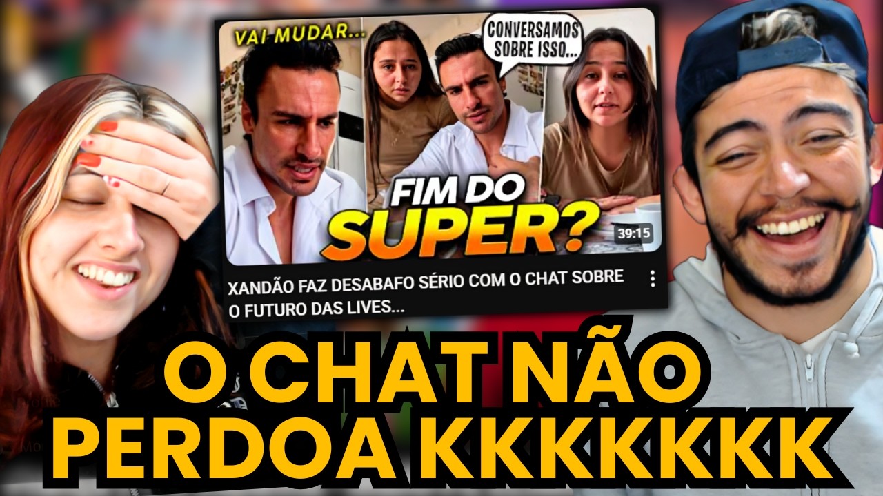 XANDÃO FAZ DESABAFO SÉRIO COM O CHAT SOBRE O FUTURO DAS LIVES... | react