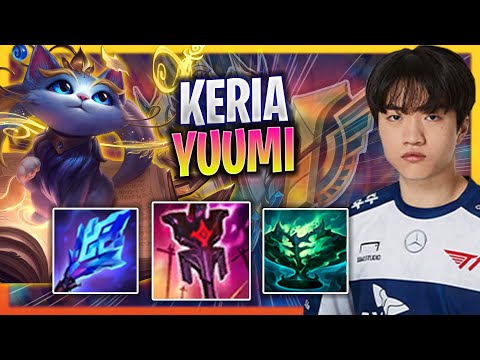 LEARN HOW TO PLAY YUUMI SUPPORT LIKE A PRO!  | *NEW ITEMS* T1 Keria Plays Yuumi Support vs Nautilus!