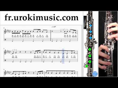 Cours de Hautbois Vaina Loca - Ozuna x Manuel Turizo Tuto Partitions um-ih829