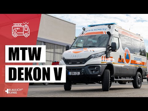 MTW Fü Dekon V neu im Einsatz 🚨 | Fahrzeugvorstellung & Ausstattung (BBK)