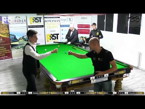 Eduard RITI - Mario PAUN- ROMANIAN SNOOKER TROPHY 2021 - LAST  8