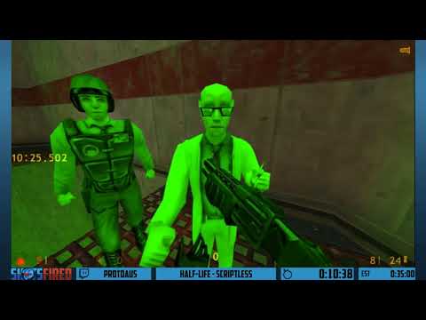 Half-Life (Scriptless) in 32:17 by ProtoAus - Shots Fired: Overkill