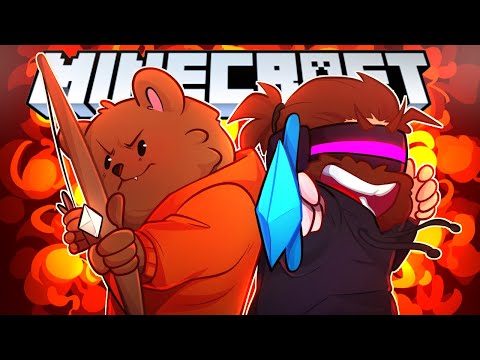 Playing Minecraft Hunger Games for the first time...