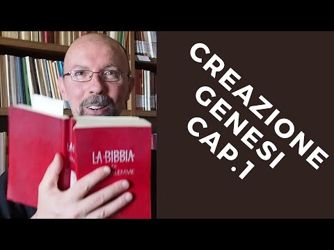 Genesi 1 La Creazione ❤️ Lettura della Creazione dell'universo nella Bibbia