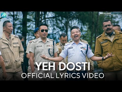 Yeh Dosti / official lyrics video I Matubo Zeliang || World MusicDay 2023 Nagaland police