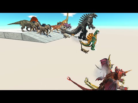 All Units Fall From Above Who Can Survive - Animal Revolt Battle Simulator